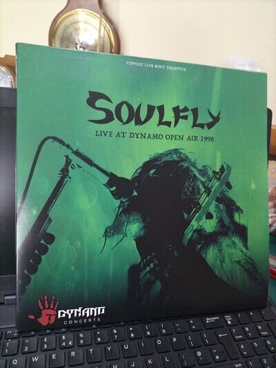 Soulfly Live At Dynamo Open Air 1998 dbl LP Green vinyl Dynamo 2023 Reissue