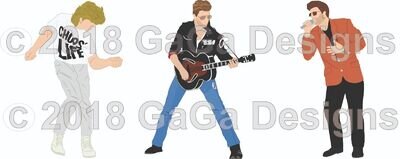 GEORGE MICHAEL WHAM A4 MUSIC PRINT