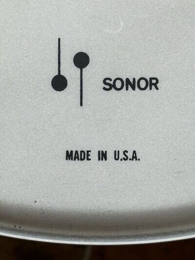 Sonor Drums 60’s 70’s Original Vintage Batter Drum Set Head Floor Tom 16