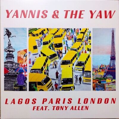 YANNIS & THE YAW WITH TONY ALLEN LAGOS PARIS LONDON MULTI SPLATTER VINYL FOALS