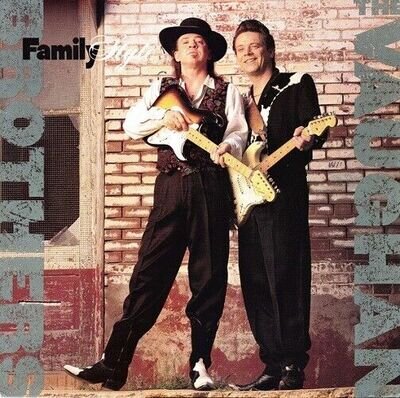 THE VAUGHAN BROTHERS Family Style Vinyl Record LP US CBS 1990 Stevie Ray Vaughan