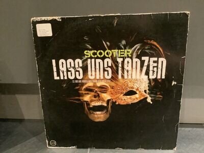 SCOOTER Lass Uns Tanzen 12" Vinyl Sheffield Tunes SCOOT015 Hard Style About VG+