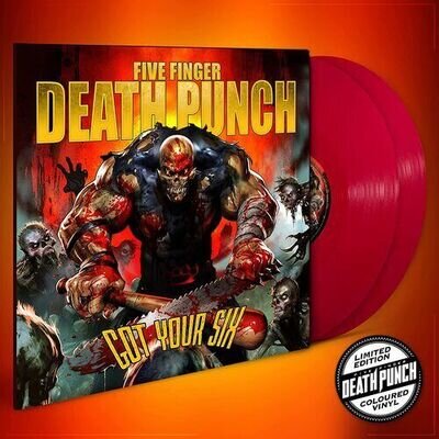 Five Finger Death Punch : Got Your Six VINYL Limited 12" Album Coloured Vinyl