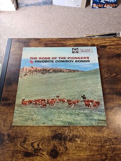 The Sons Of The Pioneers - 25 Favorite Cowboy Songs - Mono - Uk - 1956 - RCA