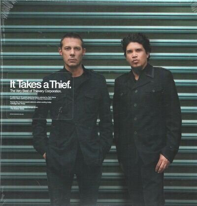 THIEVERY CORPORATION IT TAKES A THIEF: THE VERY BEST OF DOUBLE LP VINYL 16 track