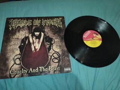 Cradle Of Filth 1998 Cruelty And The Beast Record - Music For Nations.