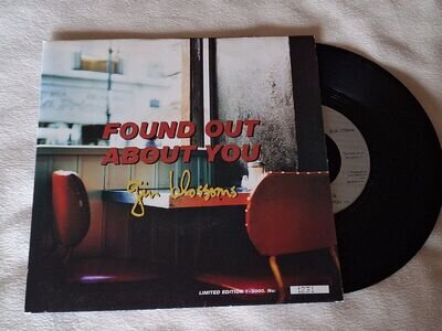 Gin Blossoms FOUND OUT ABOUT YOU 7" Numbered Limited Edition **Near Mint Vinyl**