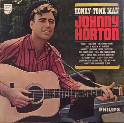 Johnny Horton - Honky-Tonk Man - Used Vinyl Record - 18 - T6999z