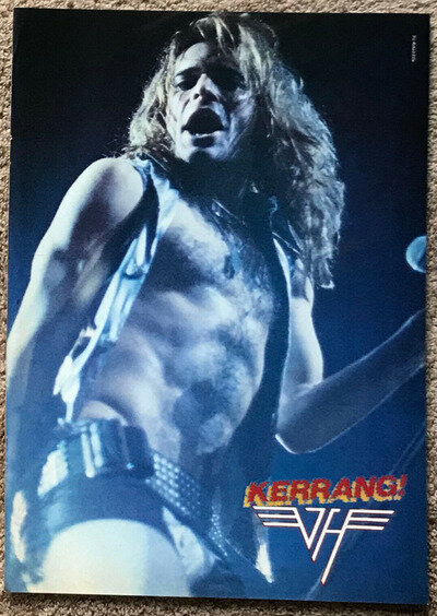 DAVE DAVID LEE ROTH - 1993 full page UK magazine poster VAN HALEN