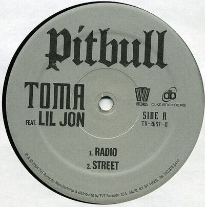 Pitbull Feat. Lil' Jon - Toma (12", Gre)