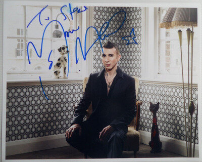 MARC ALMOND AUTOGRAPHED 10 X 8 PHOTOGRAPH