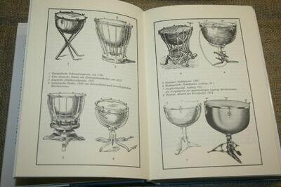 Textbook on drums timpani drum sound instruments percussion 1994