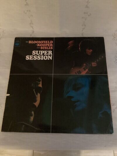 Mike Bloomfield, Al Kooper, Steve Stills, Super Session, 1968 1st Press Vinyl Lp