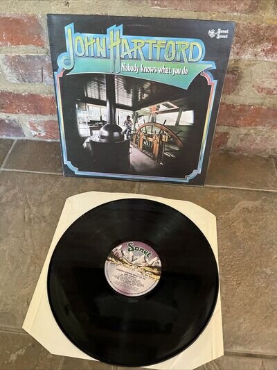 John Hartford - Nobody Knows What You Do - Vinyl - LP - 12” - 1977 Folk Country