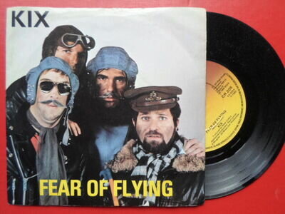 Kix Fear Of Flying 7" Creole CR205 EX/EX 1980 picture sleeve, Fear Of Flying/Wer