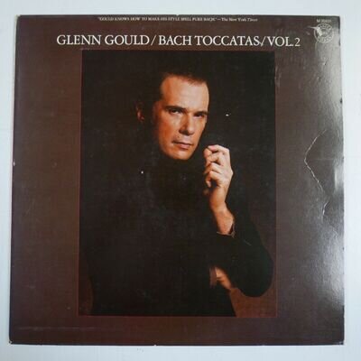 LP vinyl GLENN GOULD bach toccatas vol 2