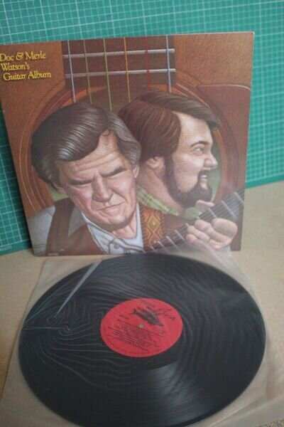 "DOC & MERLE WATSON'S GUITAR ALBUM" 1983 US FLYING FISH LP