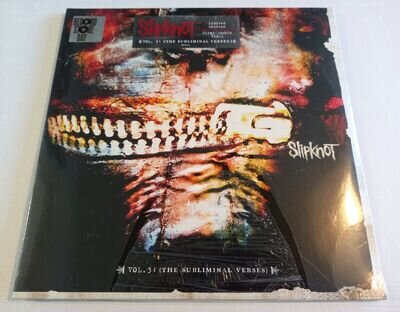 Slipknot - Vol. 3 (The Subliminal Verses) 2xLP RSD 2014 Ltd Ed Clear Mint SEALED