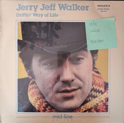 Jerry Jeff Walker Driftin' Way Of Life Vinyl Record M/M VMS73124 Sealed