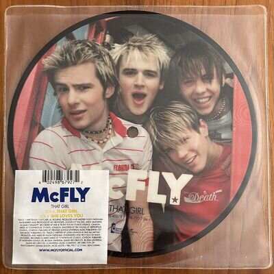 McFly - That Girl - 7” Picture Disc Vinyl (2004)