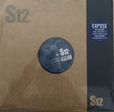 Expose - Tell Me Why 12” Vinyl House Classic RARE VG+