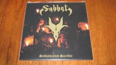 SABBAT "Sabbaticarved Sacrifice" LP abigail desaster