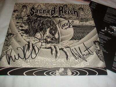 SACRED REICH -AWAKENING- AWESOME RARE LTD EDITION WITH HUGE POSTER AND SIGNED