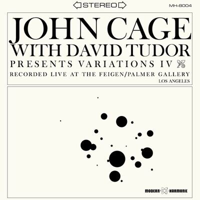 John Cage With David Tudor Variations IV (Vinyl)