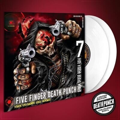 Five Finger Death Punch : And Justice for None VINYL 12" Album Coloured Vinyl