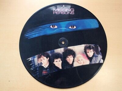 Missing Persons/Words/1983 Capitol Picture Disc 12" Single/EX-