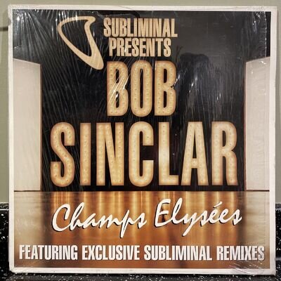 Bob Sinclar - Champs Elysees - 3x 12” Vinyl Record - 2000 - Subliminal - House