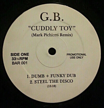 Gary Barlow - Cuddly Toy (12", Promo, W/Lbl) (Very Good Plus (VG+)) - 2964976375