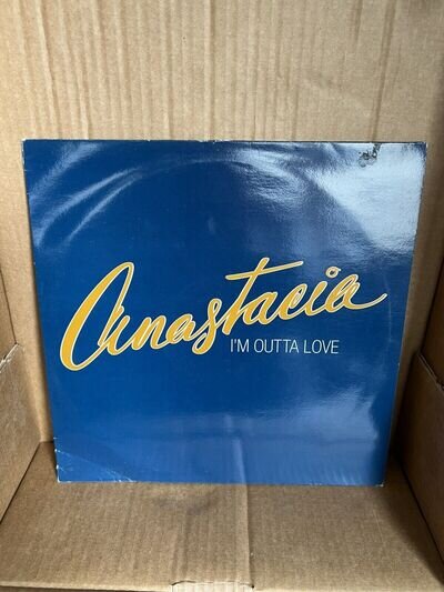 Anastacia - I'm Outta Love - Used Vinyl Record 12 - Promo - KRT10