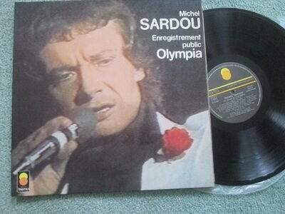 Michel Sardou ‎– Enregistrement Public Olympia Gatefold Trema Vinyl LP Album