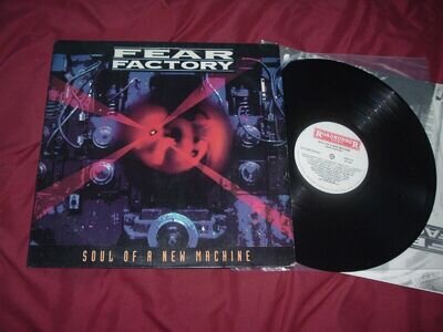 FEAR FACTORY Soul Of A New Machine '92 ORIGINAL RARE IMPORT 1st press Debut LP