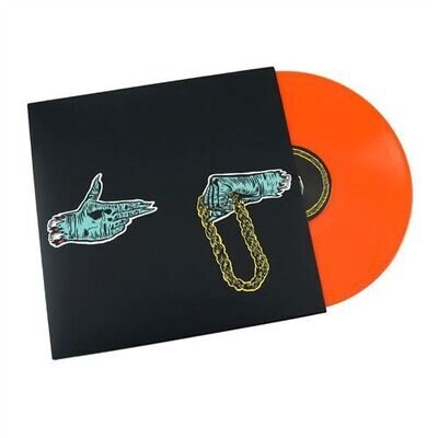 RUN THE JEWELS - RUN THE JEWELS TRANSLUCENT ORANGE VINYL LP (NEW)