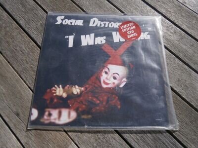 Social Distortion - I Was Wrong - 550 Music 663955 - Ltd Edition Red Vinyl - NM