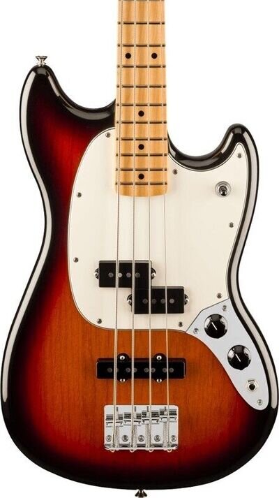 Fender Player II Mustang Bass PJ, 3 Colour Sunburst