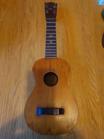 Vintage Hardwood Ukulele Circa 1930s