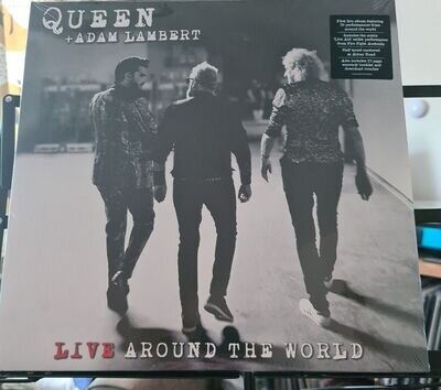 Live Around the World by Queen/Adam Lambert (Record, 2020) - Sealed - New