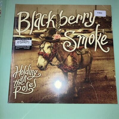 Blackberry Smoke - Holding All The Roses LP 2015 Ltd Ed Fire Vinyl Mint SEALED