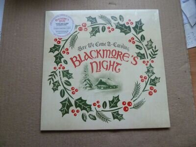 BLACKMORE'S NIGHT - HERE WE CAME A CAROLING - 10" P/S GREEN VINYL - DEEP PURPLE