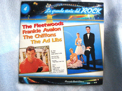 Z2-V/A-The Fleetwoods/Frankie Avalon/The Chiffons /The Ad Libs–ITALY LP-NM-1981-