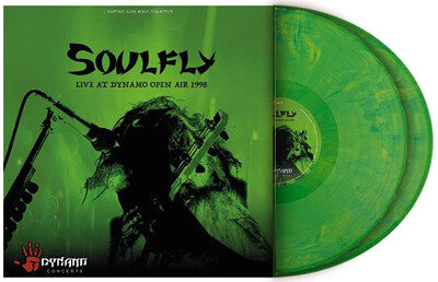 Soulfly 'Live At Dynamo Open Air 1998' 2LP Green Yellow Marbled Vinyl NEW SEALED