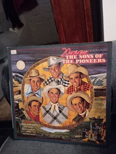 The Sons Of The Pioneers 20 Of The Best LP RCA Records Germany Free UK Postage