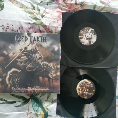 ICED EARTH FRAMING ARMAGEDDON SOMETHING WICKED PART 1 12"DOUBLE BLACK VINYL NEW