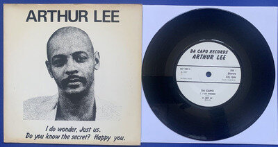 ARTHUR LEE I Do Wonder + 3 ~ UK 1977 Da Capo Records 7" EP Arthur Lee & Love