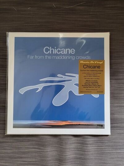 Chicane - Far From The Maddening Crowds Vinyl LP - MOV Green New Sealed Free P&P