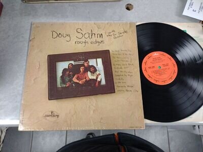 DOUG SAHM With Sir Douglas Quintet - rough edges LP Santa Maria Press EX