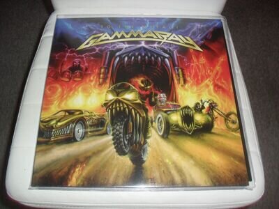 GAMMA RAY -TO THE METAL- AWESOME RARE LTD EDITION PRESS 2LP VINYL ORANGE NUMBER